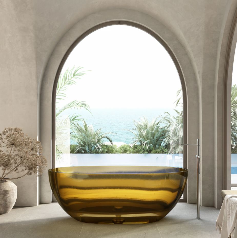 Wow Translucency Resin Stone Bath 1500mm