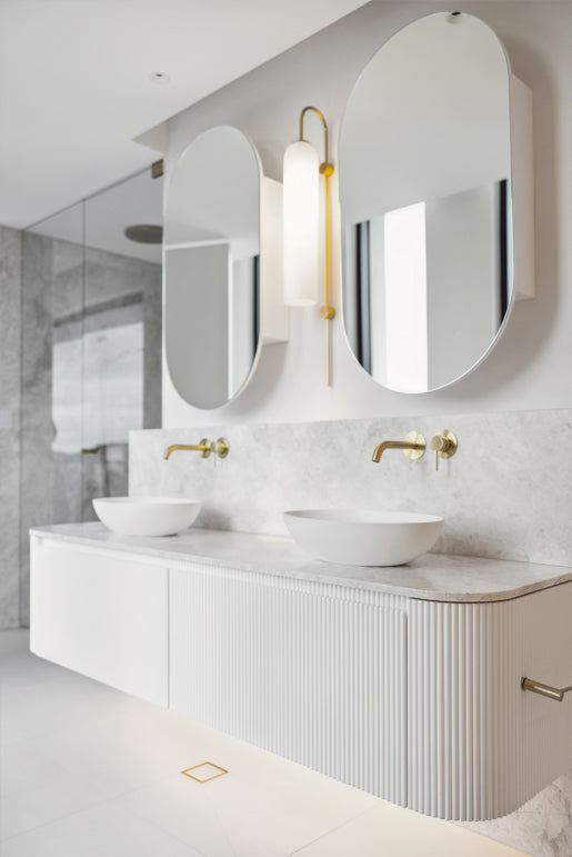 Vanity Co Firenza Fluted Vanity