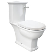 Fienza RAK Washington Front Lever Close-Coupled Toilet Suite Alpine White with P-Trap