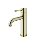 Mimi Single Lever Basin Mixer Brushed Brass