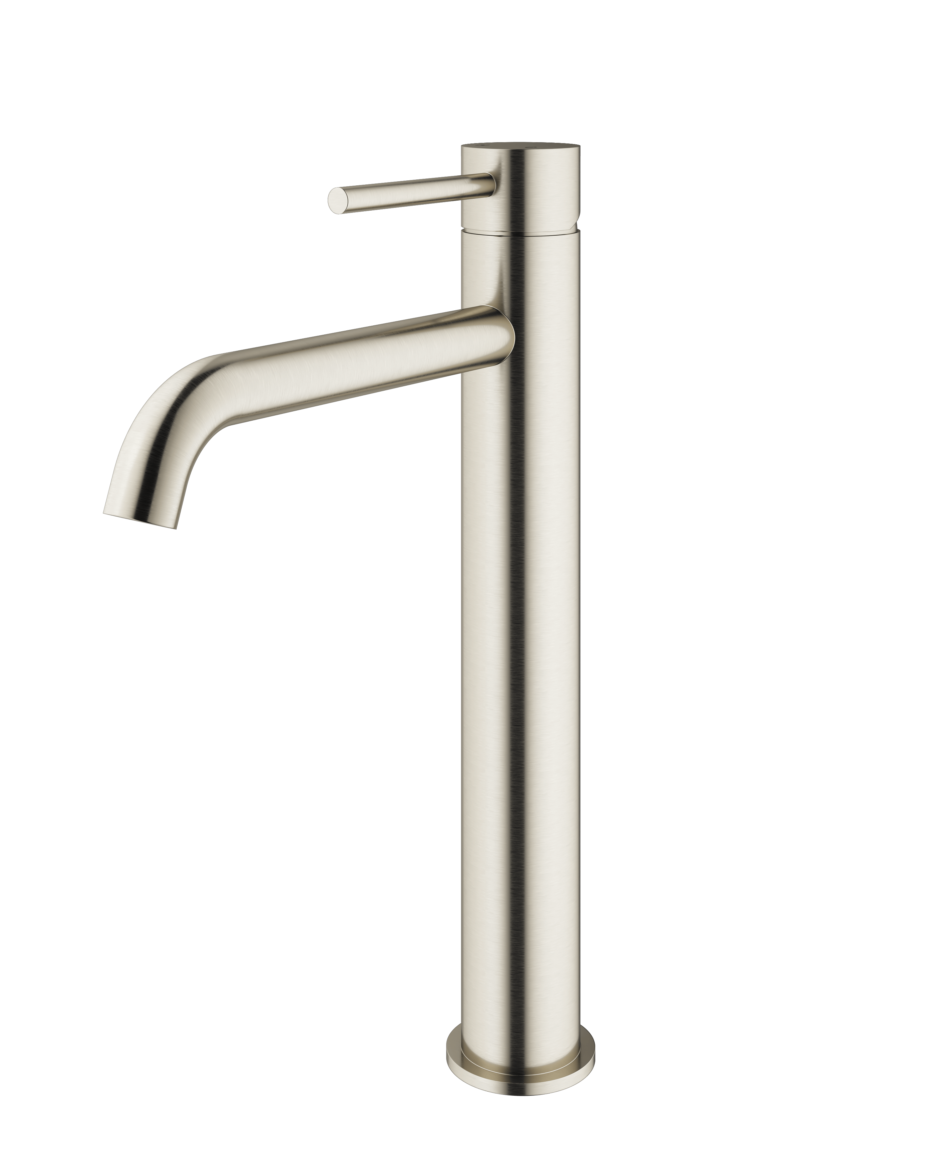 Mimi Single Lever Tall Basin Mixer Brushed Nickel
