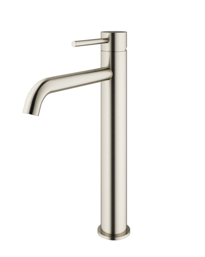 Mimi Cove Tall Basin Mixer Warm Brushed Nickel