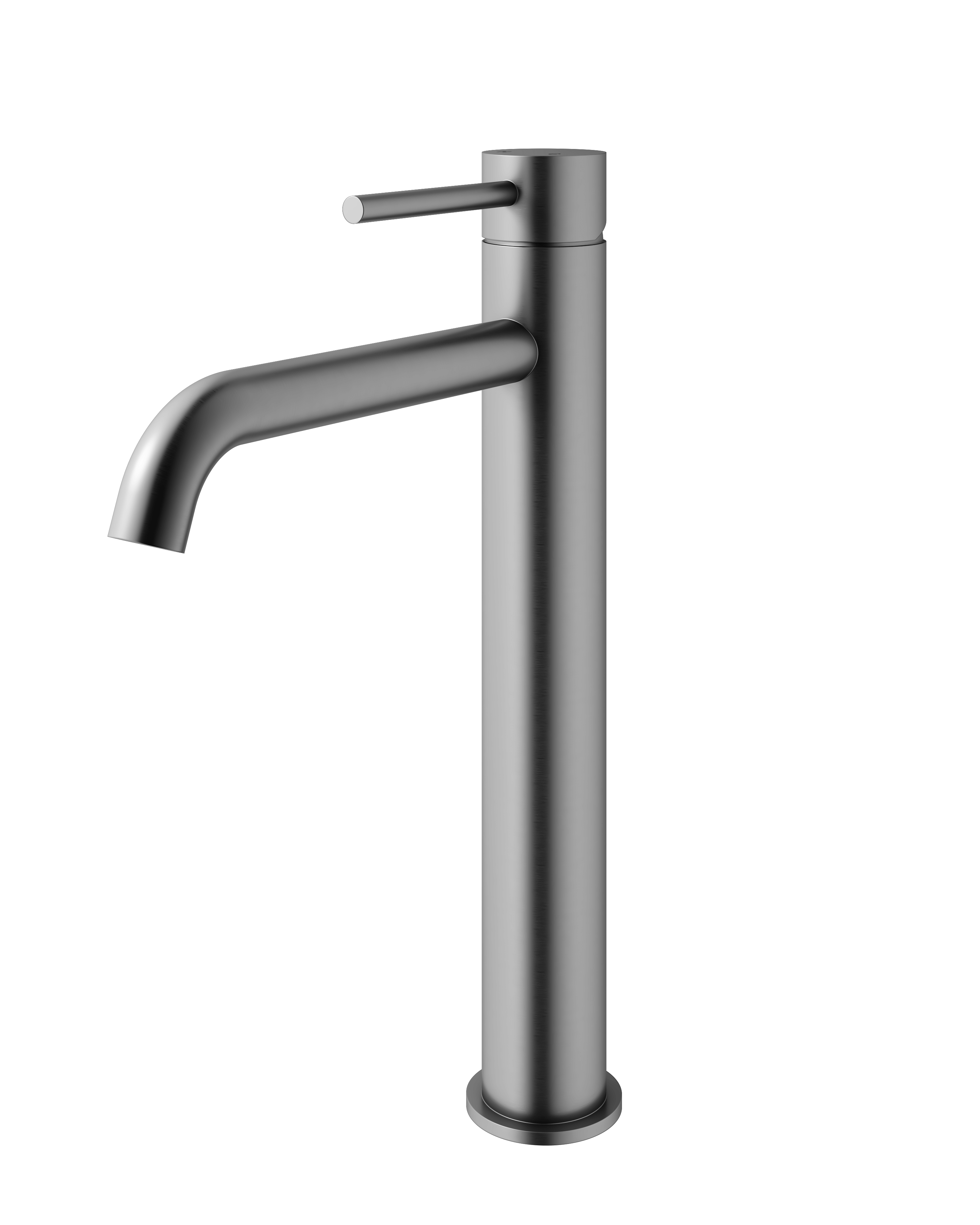 Mimi Single Lever Tall Basin Mixer Gun Metal