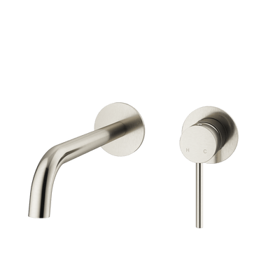 Mimi Cove Wall Mixer Set Brushed Nickel