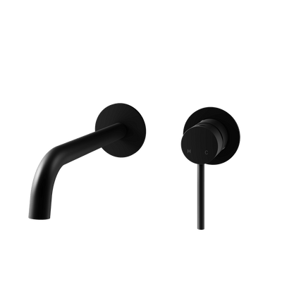 Mimi Cove Wall Mixer Set Matte Black