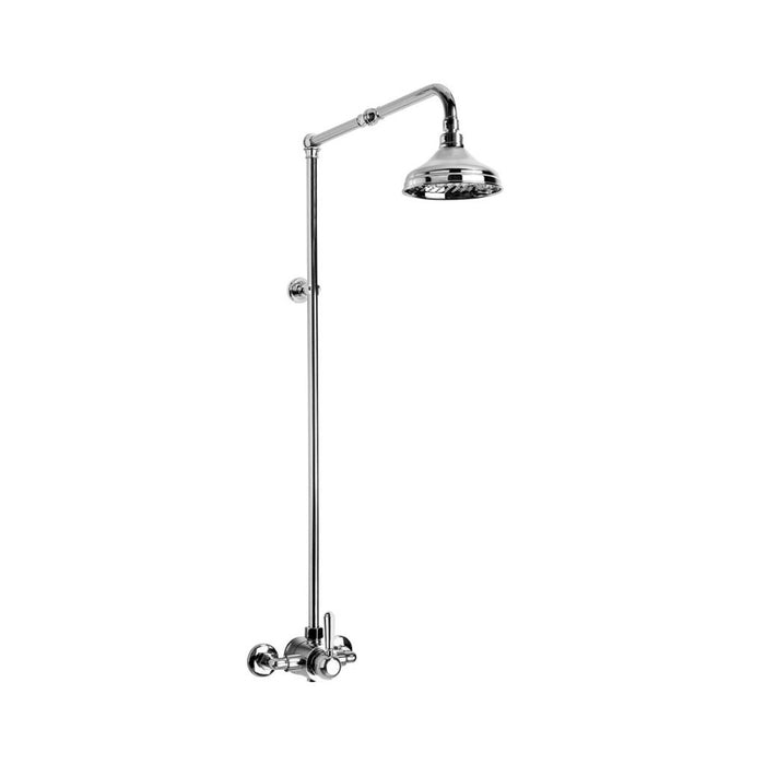 Brodware Winslow Exposed Shower Mixer Set with Metal Lever