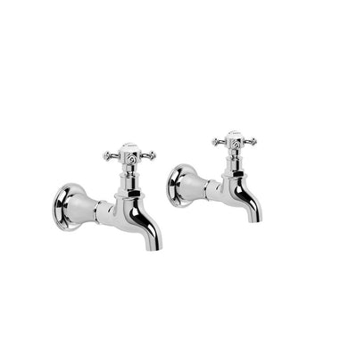 Brodware Winslow Bib Taps with Cross Handles