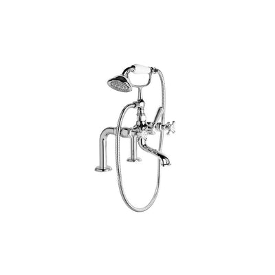 Brodware Winslow Hob Mount Bath Mixer with Handshower