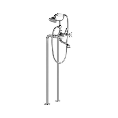 Brodware Winslow Floor Mounted Bath Mixer with Handshower