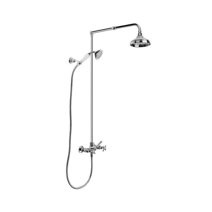 Brodware Winslow Exposed Shower Set with Cross Handles