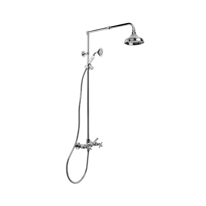 Brodware Winslow Exposed Shower Set with Cross Handles