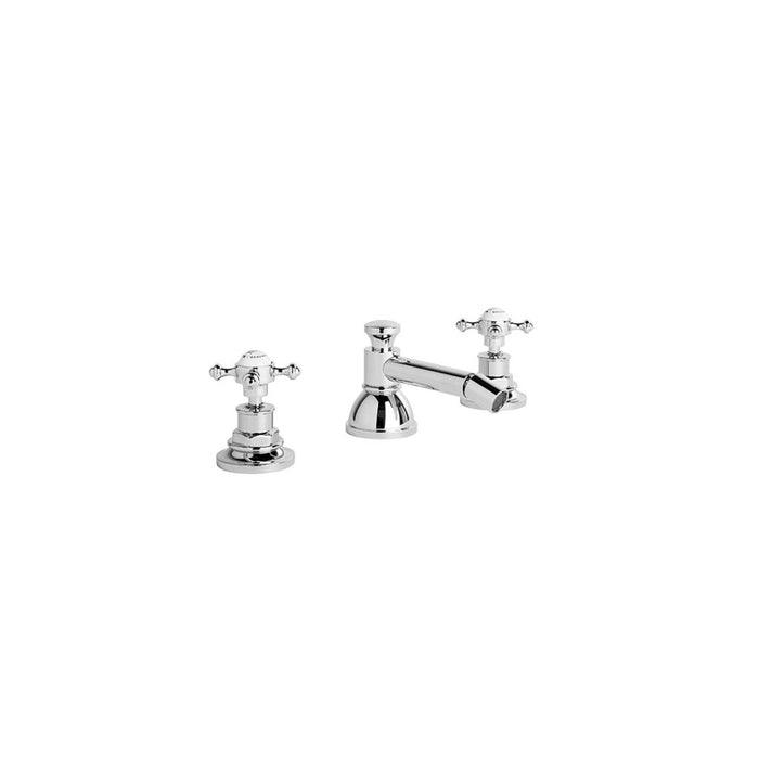 Brodware Winslow Bidet Set with Waste & Cross Handles