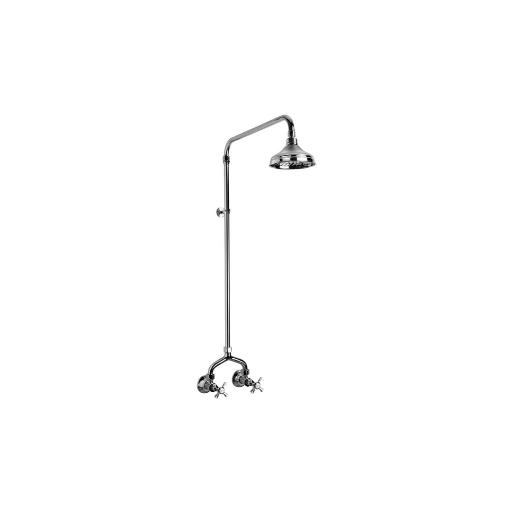 Brodware Classique Shower Set with Cross Handles