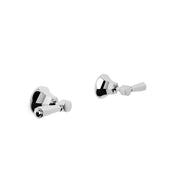 Brodware Classique Wall Taps with Metal Levers