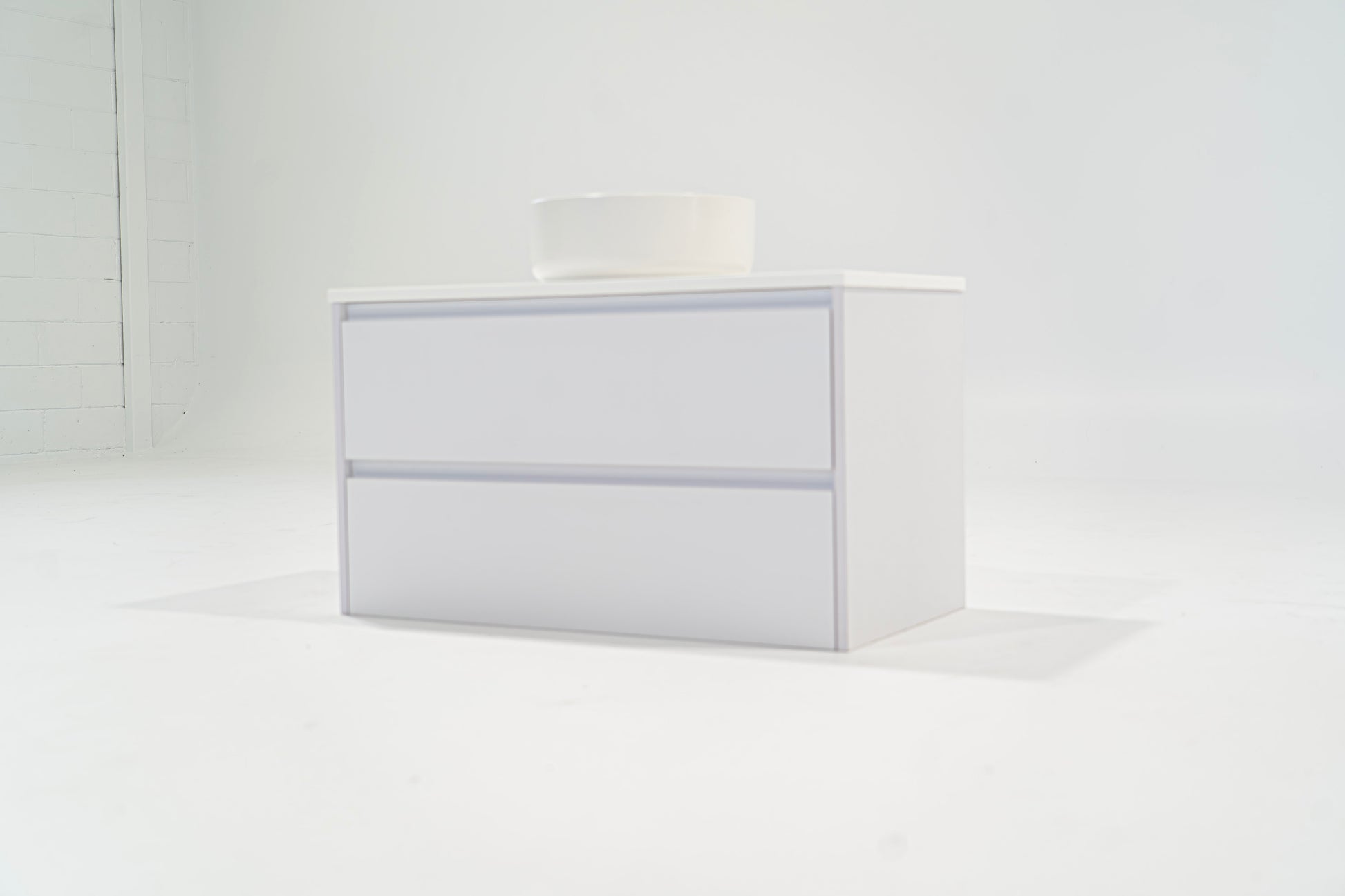 Mimi White Wall Hung Vanity