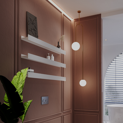 BelBagno H Collection Solid Surface Shelf 800