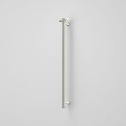 Caroma Liano II Heated Towel Rail - Vertical - Brushed Nickel (Transformer not included)