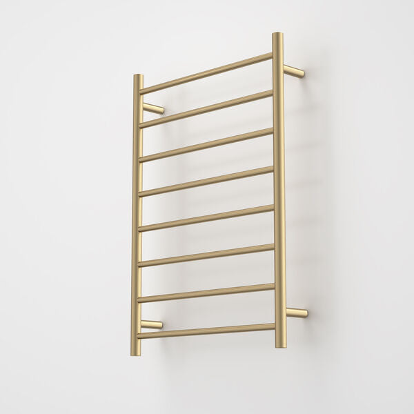 Caroma Liano II Heated Towel Ladder - Brushed Brass