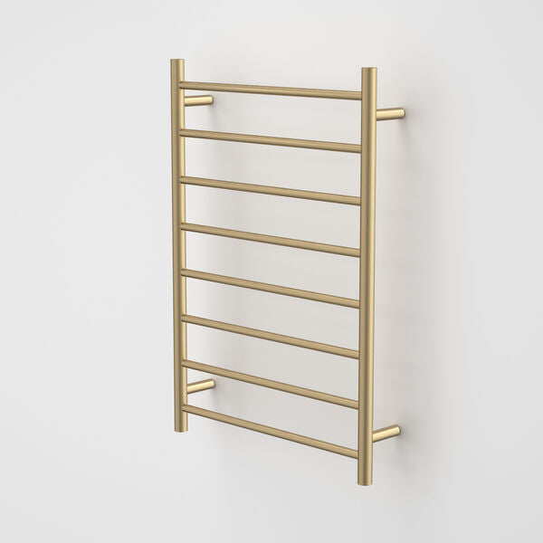 Caroma Liano II Heated Towel Ladder - Brushed Brass