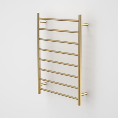 Caroma Liano II Heated Towel Ladder - Brushed Brass