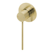 Phoenix Vivid Slimline SwitchMix Shower/Wall Mixer Extended Lever Complete Kit Brushed Gold