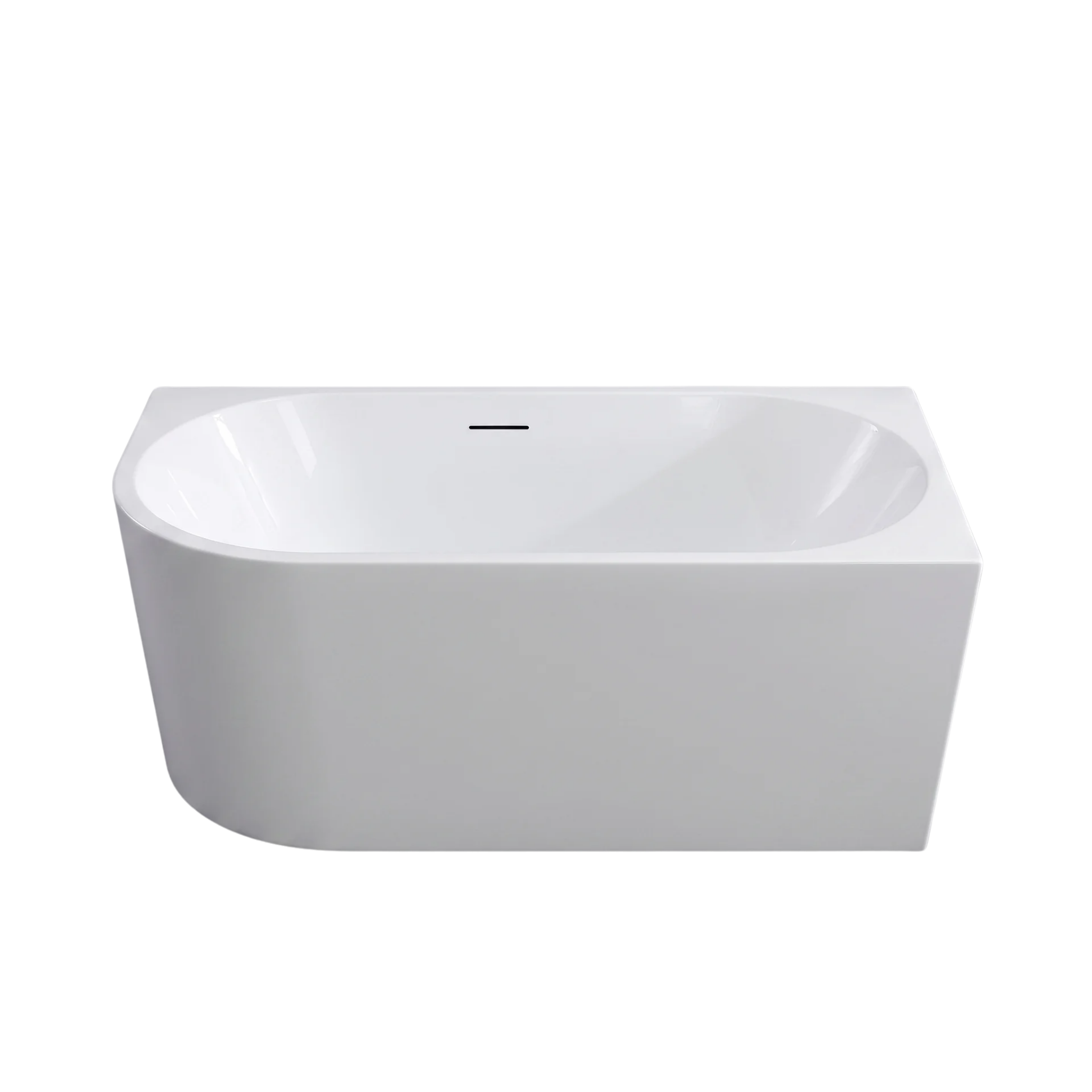 Mimi Cove  1700 Right Corner Bath Gloss White