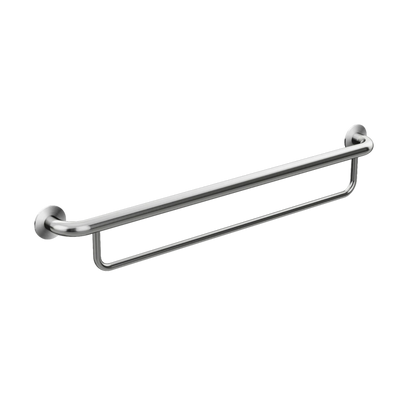 Meir Mobility Bath Towel Rail Brushed Nickel