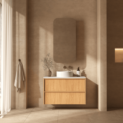 Mimi Koda Wall Hung Vanity Oak