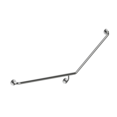 Meir Mobility 40 Degree Left Side Grab Rail Brushed Nickel