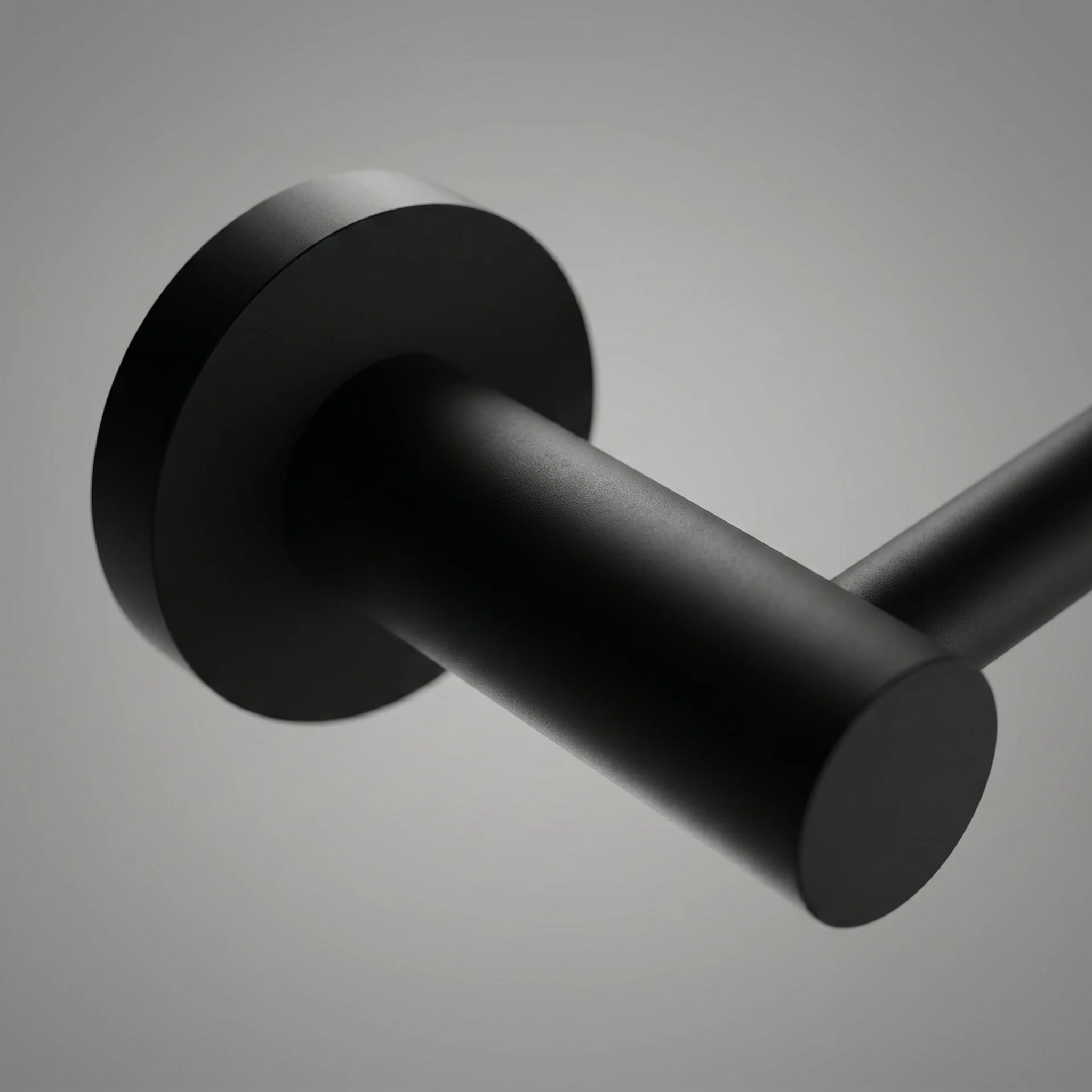Mimi Cove Toilet Roll Holder Matte Black