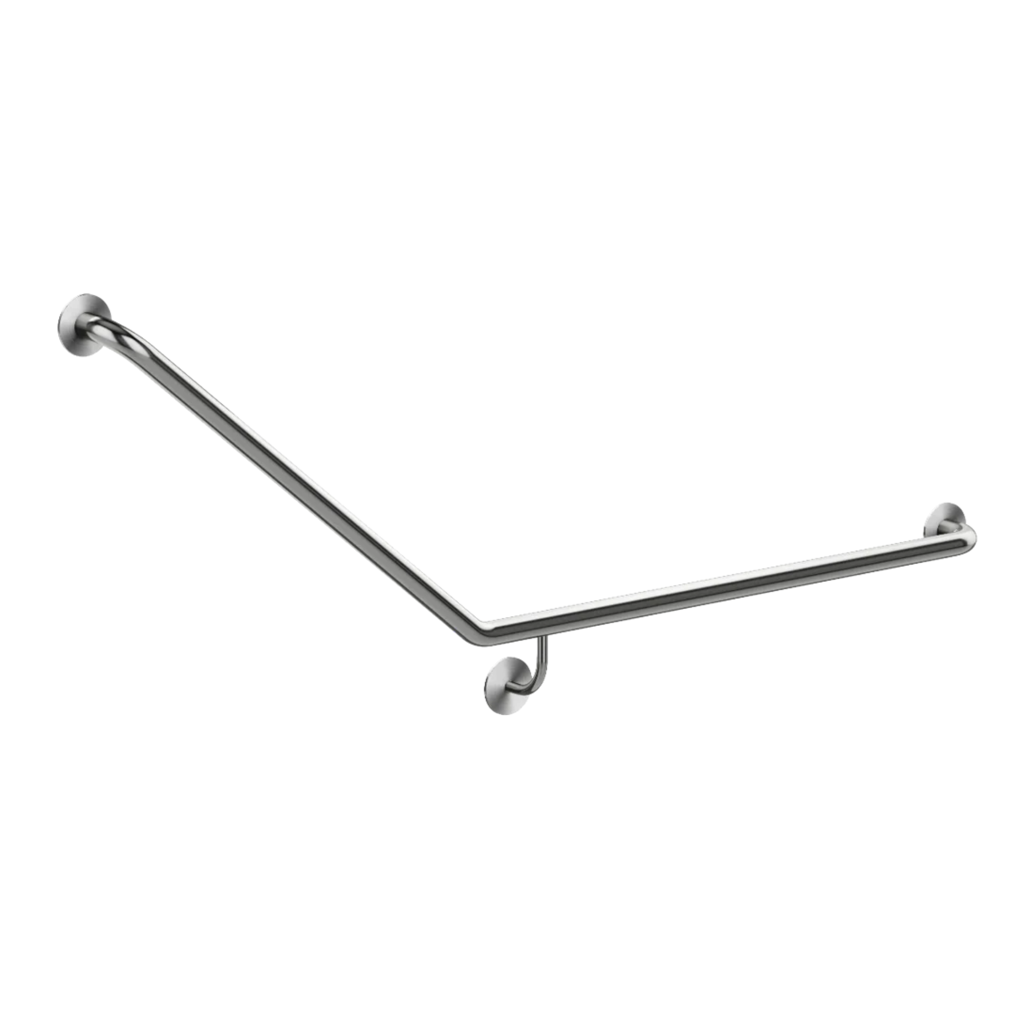 Meir Mobility 40 Degree Right Side Grab Rail Brushed Nickel