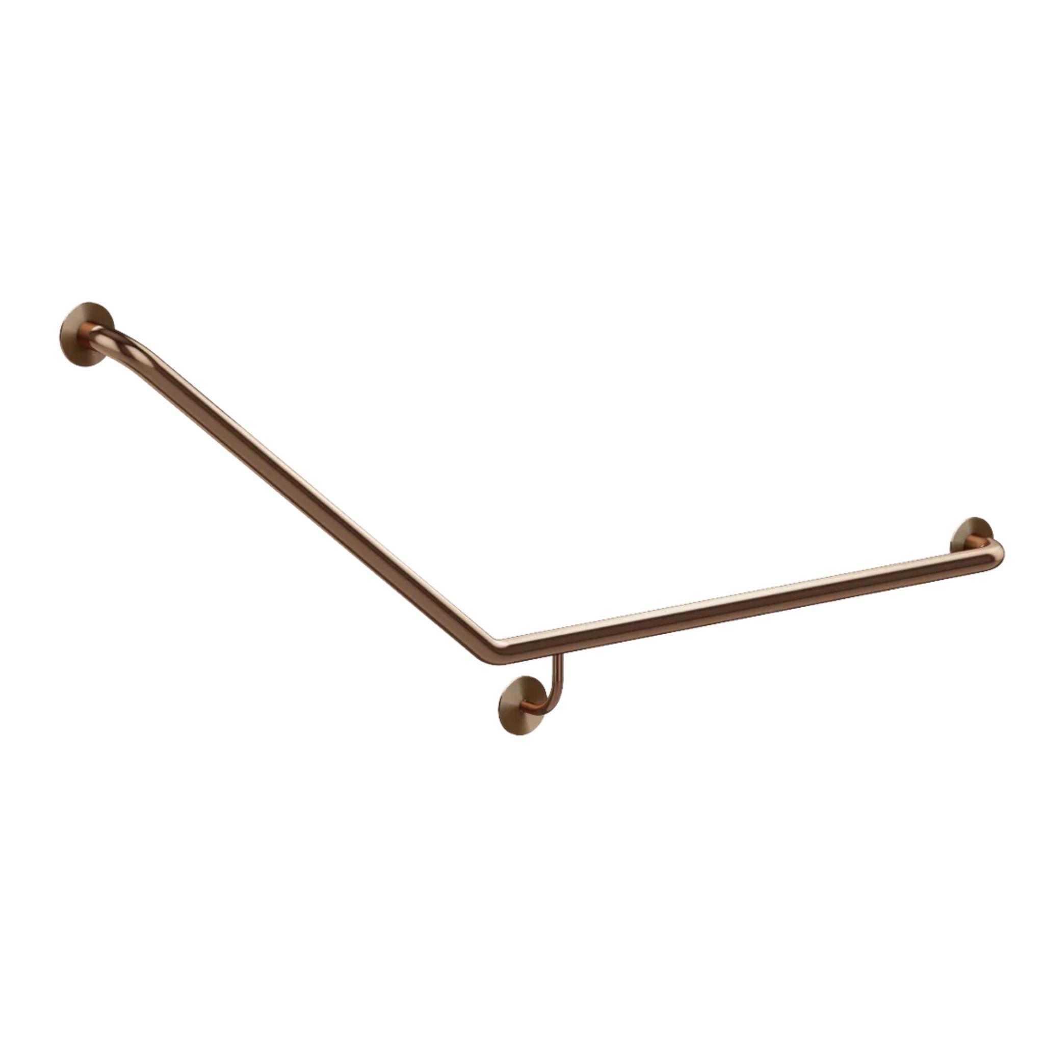 Meir Mobility 40 Degree Right Side Grab Rail Lustre Bronze
