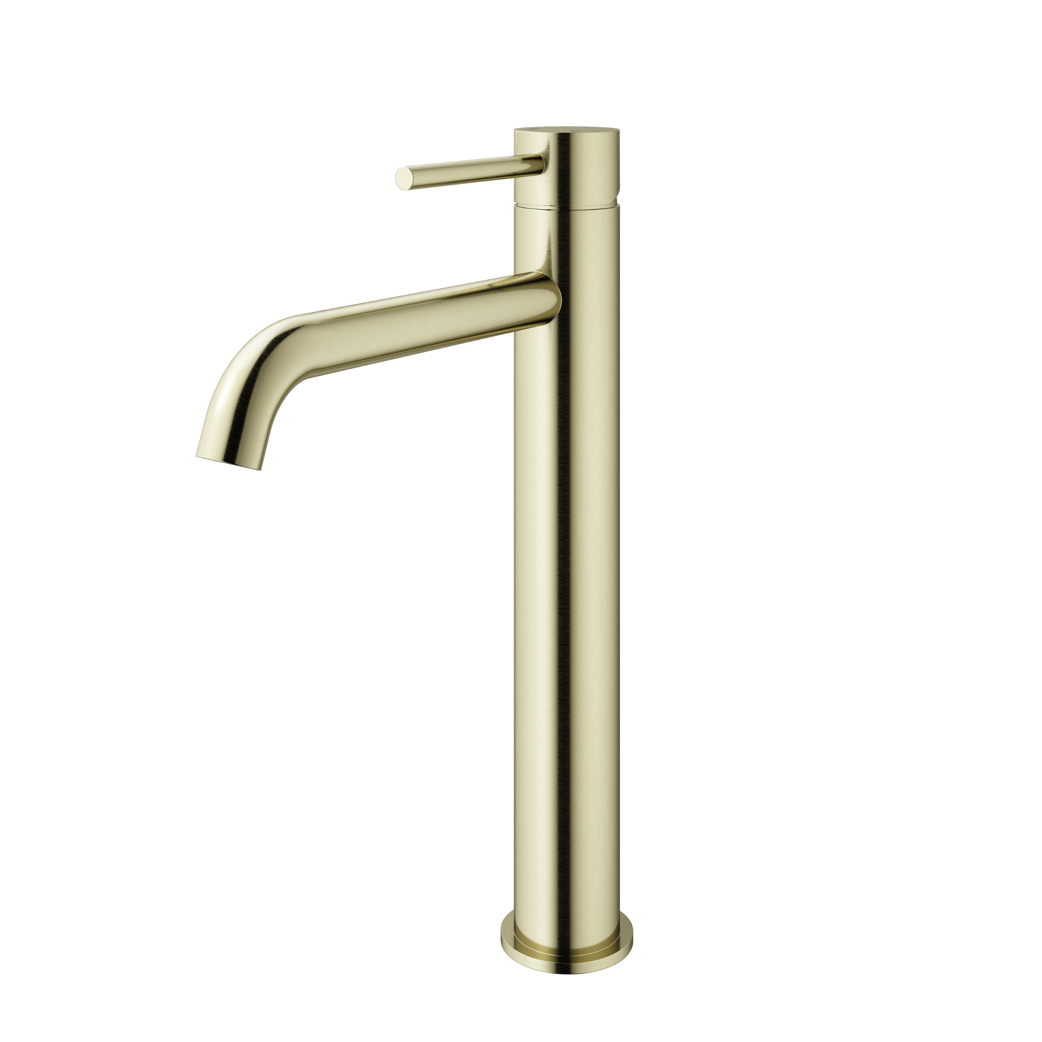Mimi Cove Tall Basin Mixer Brushed Brass