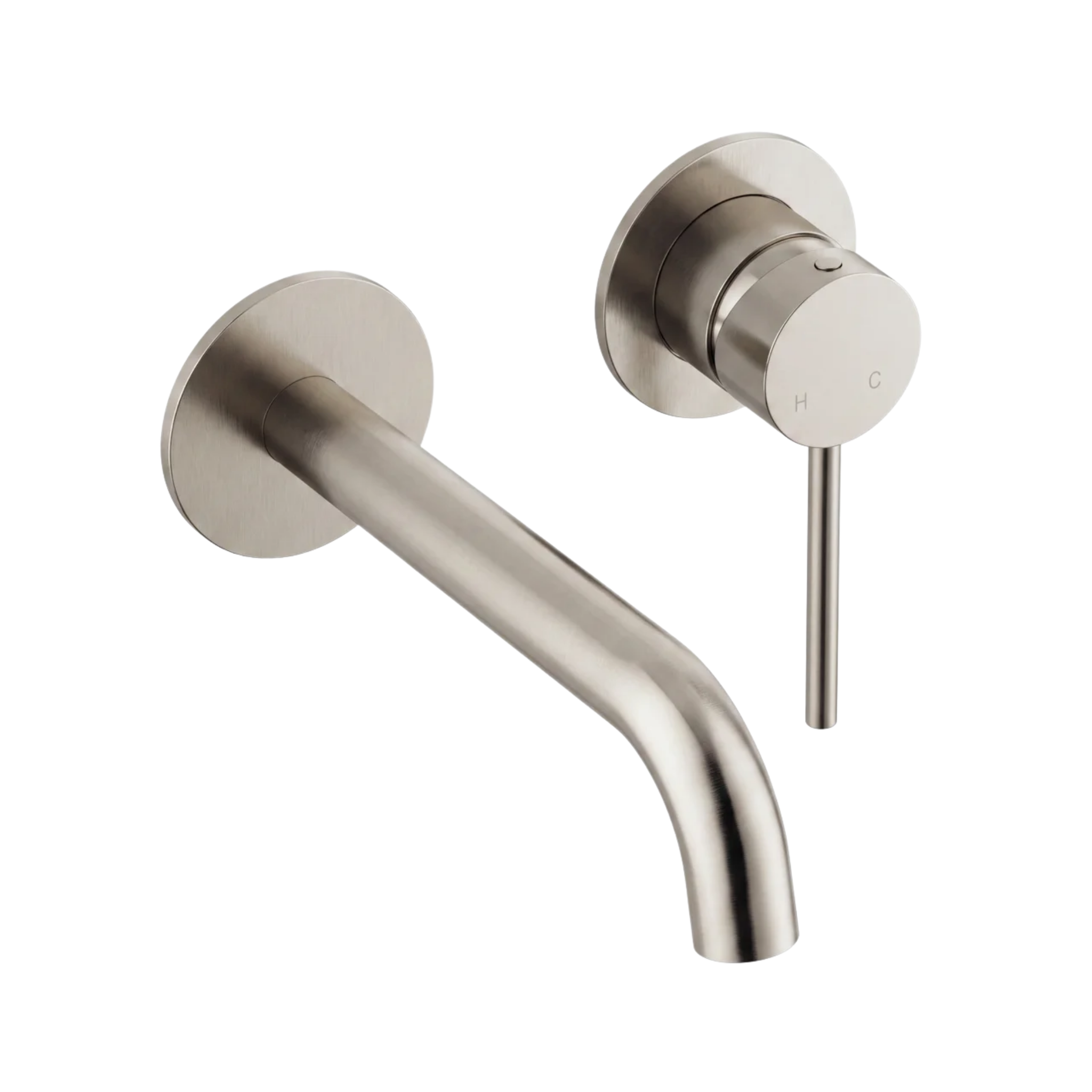 Mimi Cove Wall Mixer Set Warm Brushed Nickel