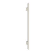 Mimi Cove Vertical Heated Towel Rail Warm Brushed Nickel