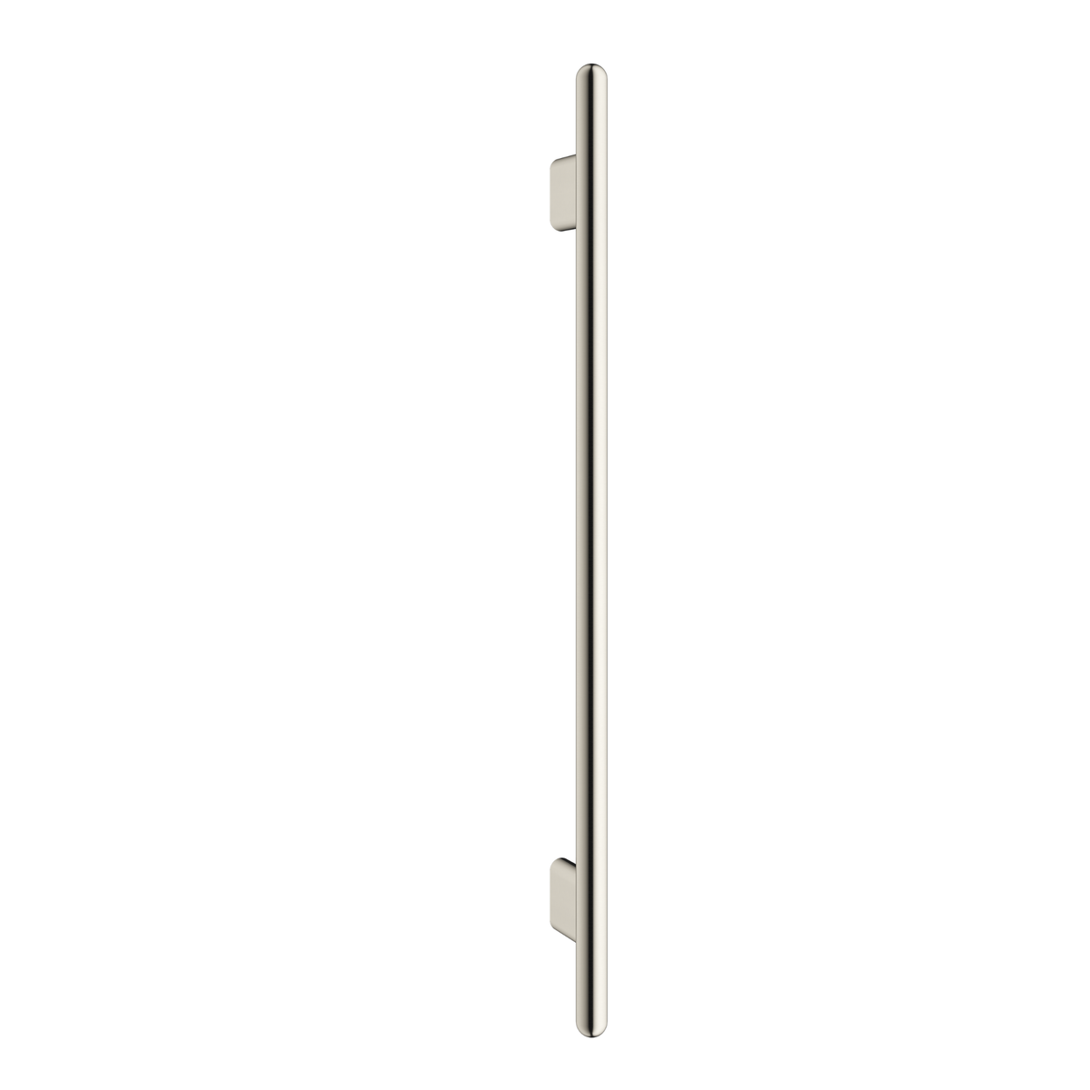Mimi Cove Vertical Heated Towel Rail Warm Brushed Nickel