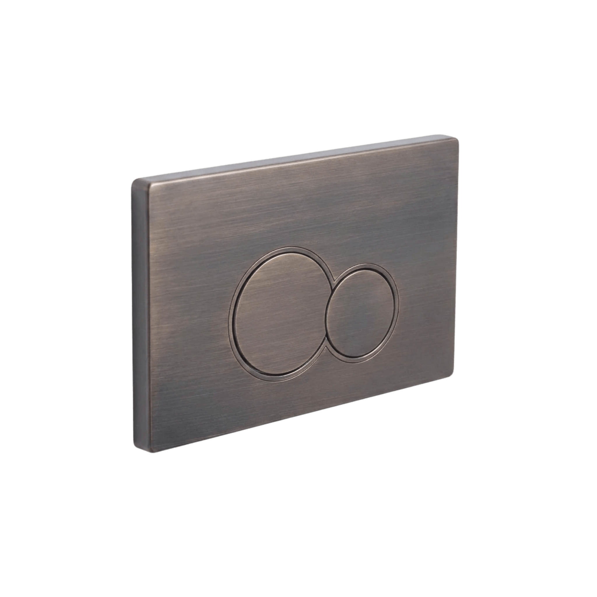 Mimi Cove  In Wall Toilet Flush Plate Antique Brass