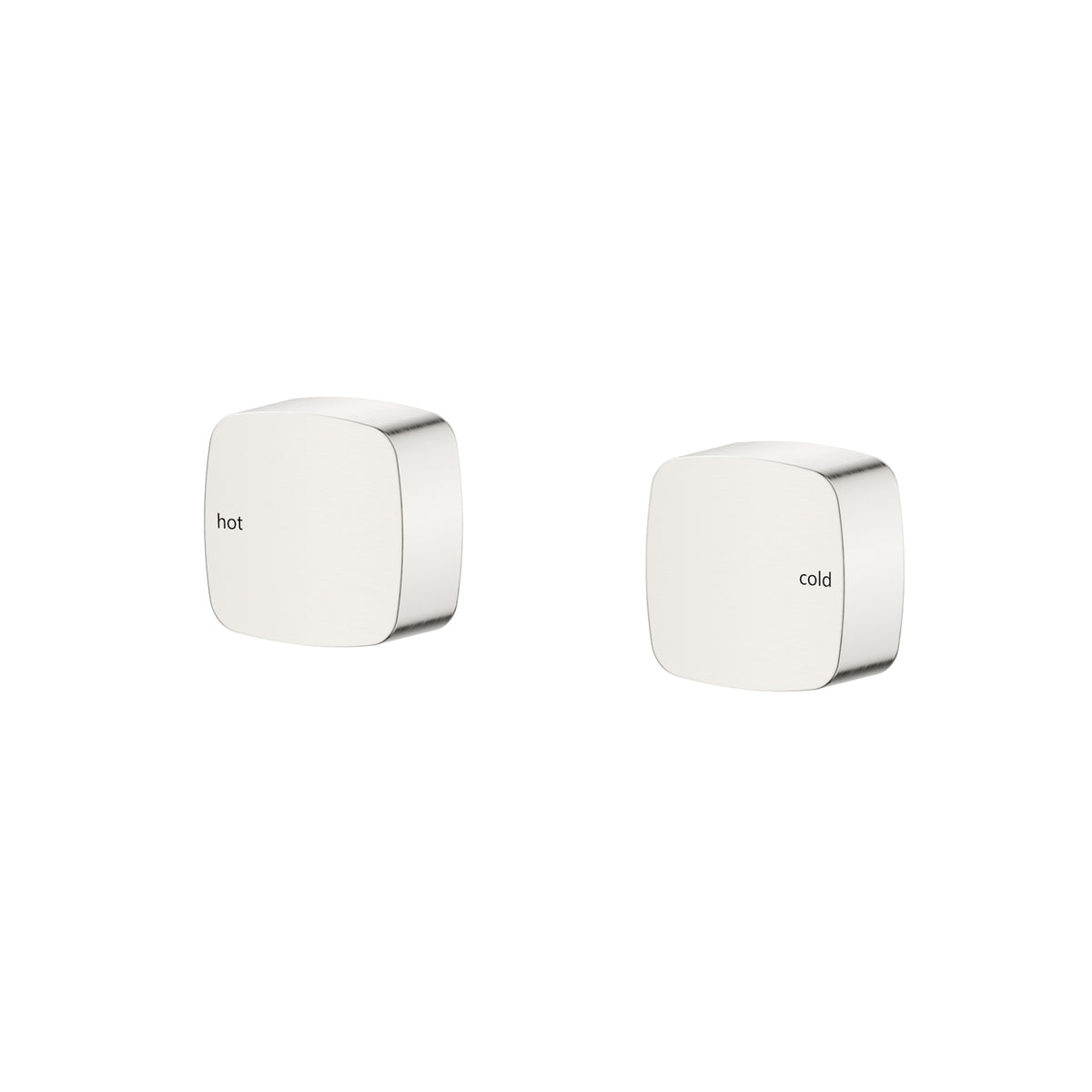 Bella Vista Beki Wall Top Assembly - Trim Kit Only - Brushed Nickel