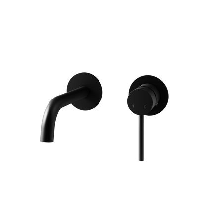 Mimi  Cove Wall Mixer Set 150mm Matte Black