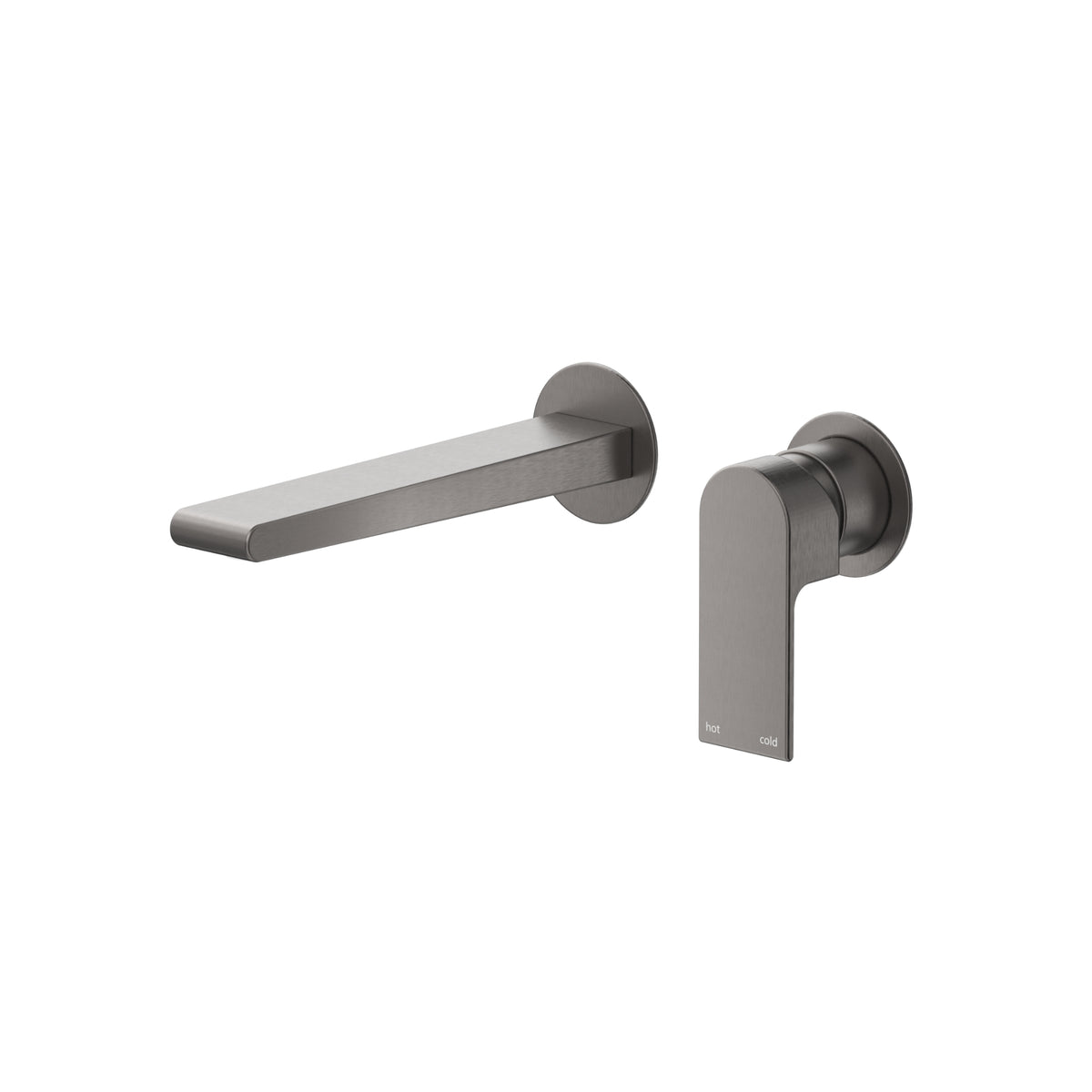 Bella Vista Eleniko Wall-Spout Combo - 2P - Trim Kit Only - Gunmetal