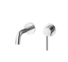 Mimi  Cove Wall Mixer Set 150mm Chrome