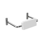 Meir Mobility Toilet Back Rest Brushed Nickel