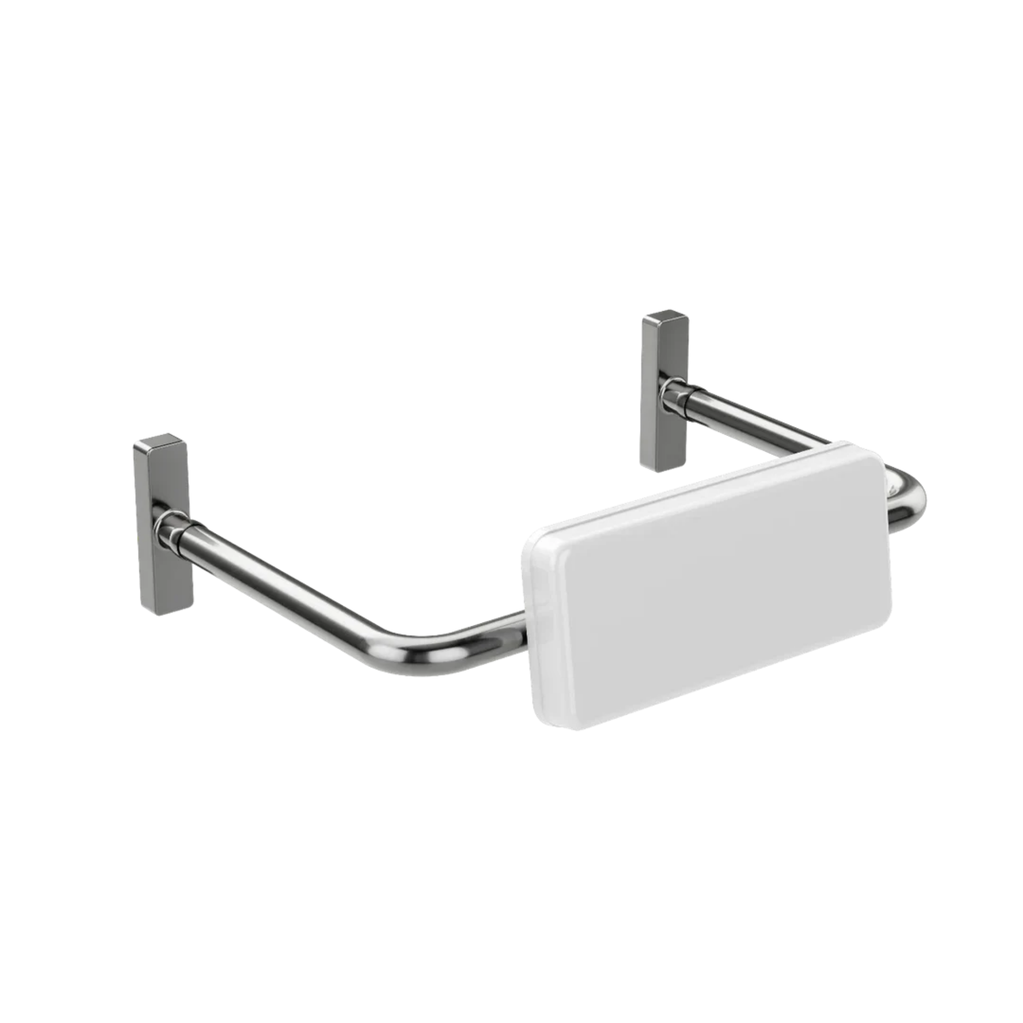 Meir Mobility Toilet Back Rest Brushed Nickel