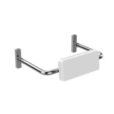 Meir Mobility Toilet Back Rest Brushed Nickel