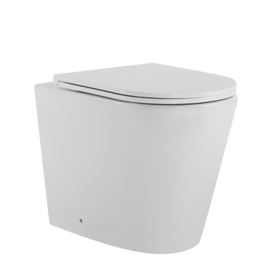 Mimi Koda Slim Rimless Wall Faced Tornado Flush Pan Only