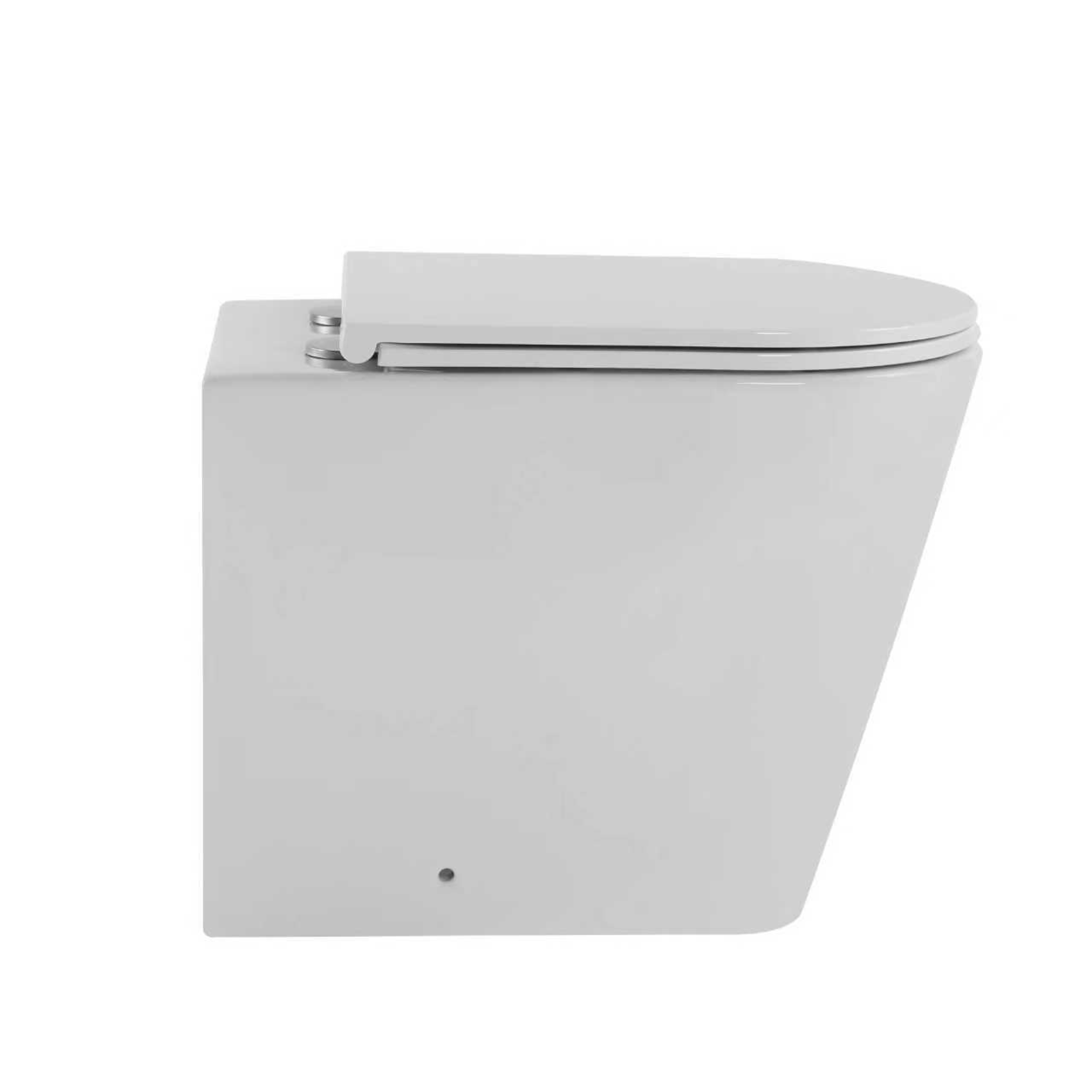 Mimi Koda Slim Rimless Wall Faced Tornado Flush Pan Only