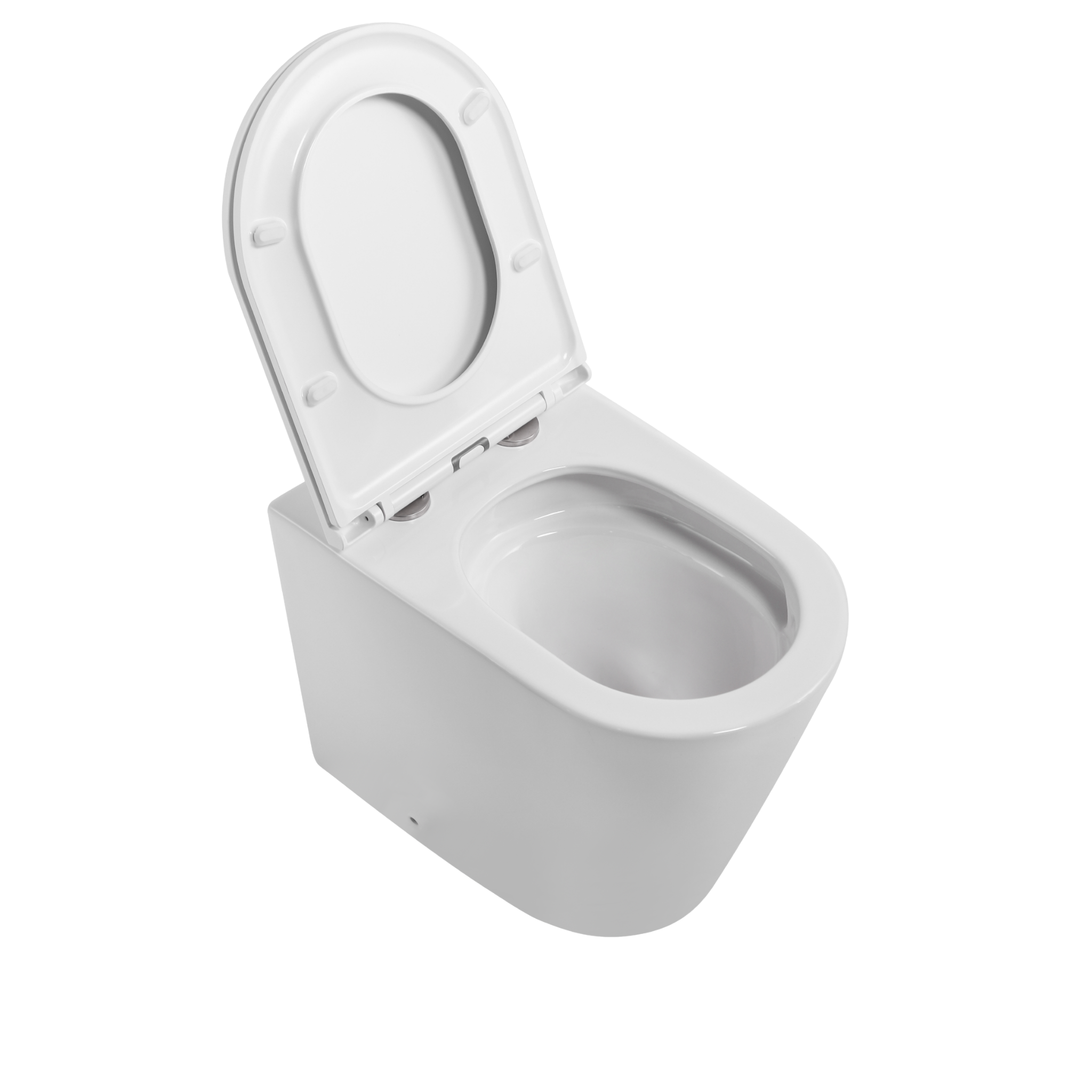 Mimi Koda Slim Rimless Wall Faced Tornado Flush Pan Only