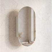 Mimi Cove Pill Shaving Cabinet Satin White