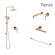 Fienza Kaya Wall Set Tapware Package Urban Brass