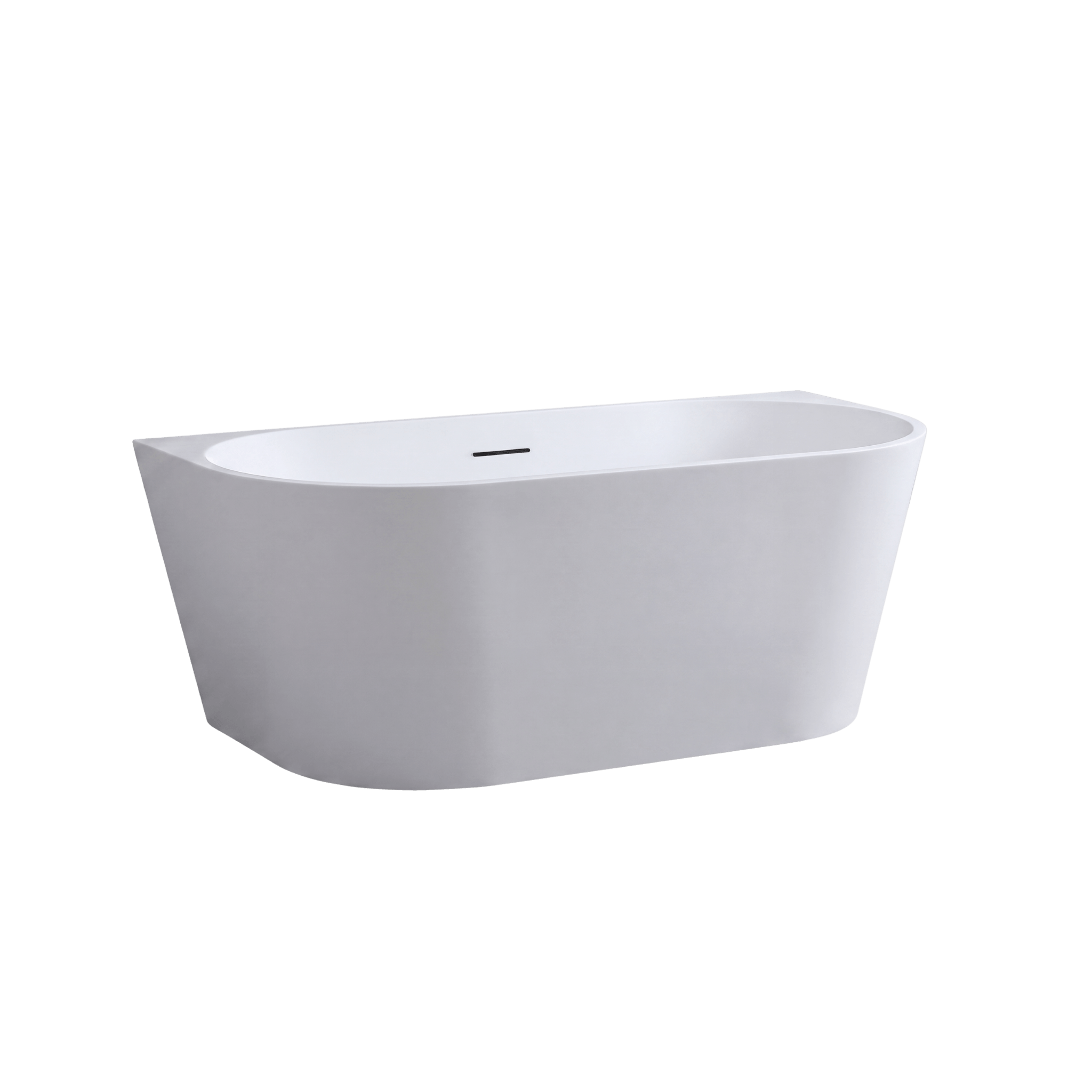 Mimi Cove 1500mm Back To Wall Bath Matte White